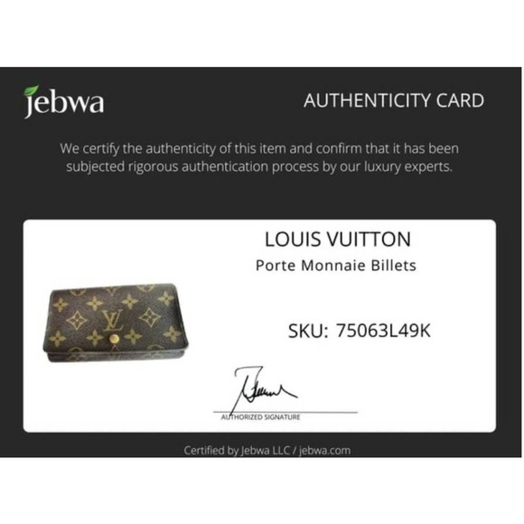 Vintage Louis Vuitton Porte Monnaie Billets‎ Wallet - Picture 12 of 15